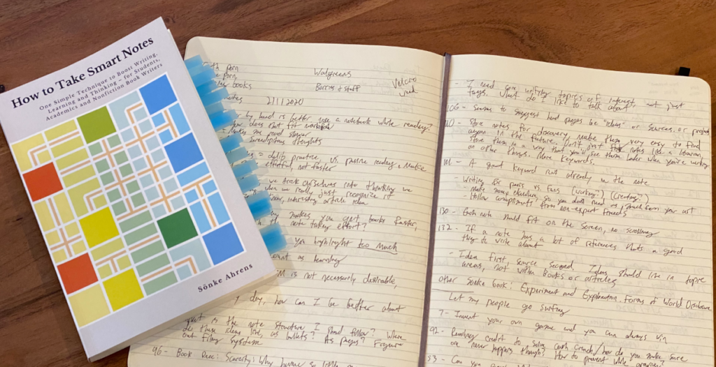 notes vs books